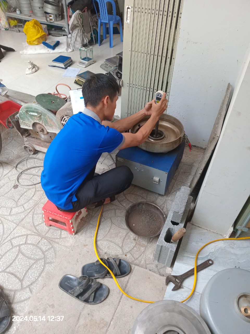 Hiệu chuẩn máy triết nhựa 2